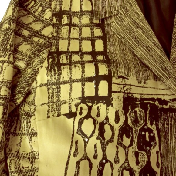 Nancy Bolen City Girl Jacket, Vintage Jacket, Size Large Jacket, Plus Size Top - Picture 9 of 11